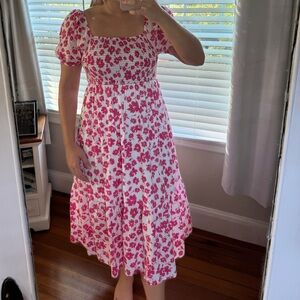 Floral Pink Dress